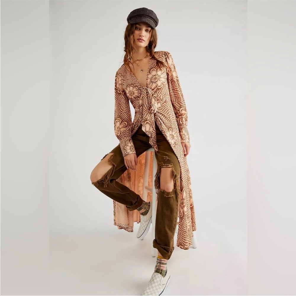Free People Napa Floral Dress
